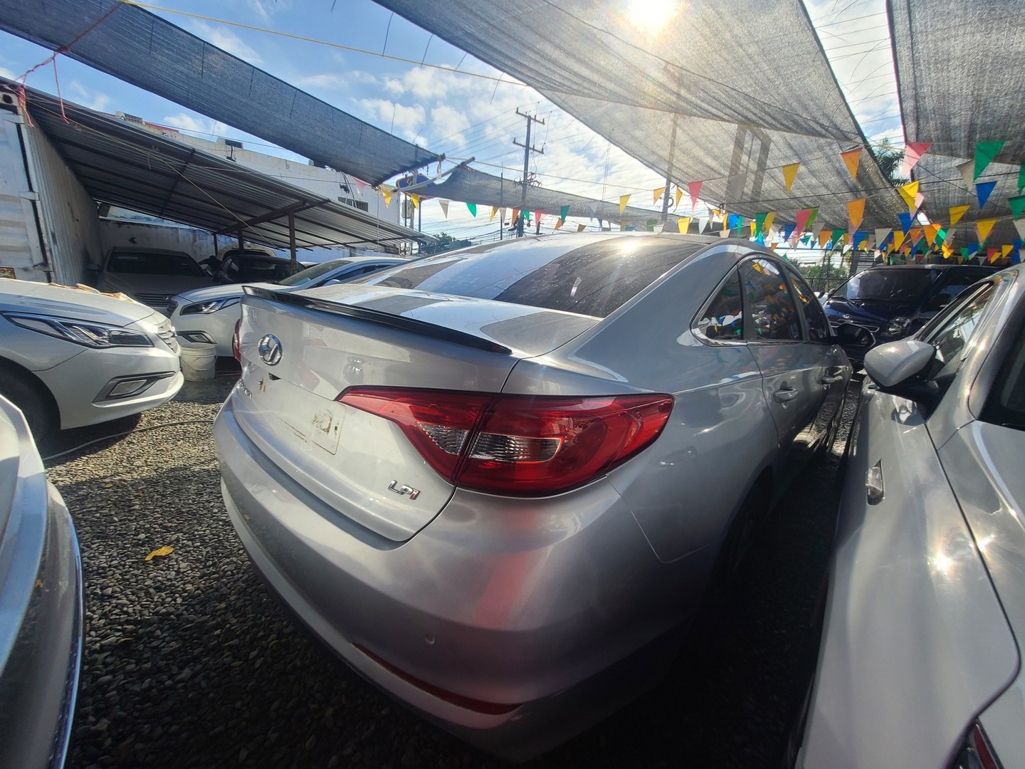 carros - HYUNDAI SONATA NEW RISE 2019 GRIS 5