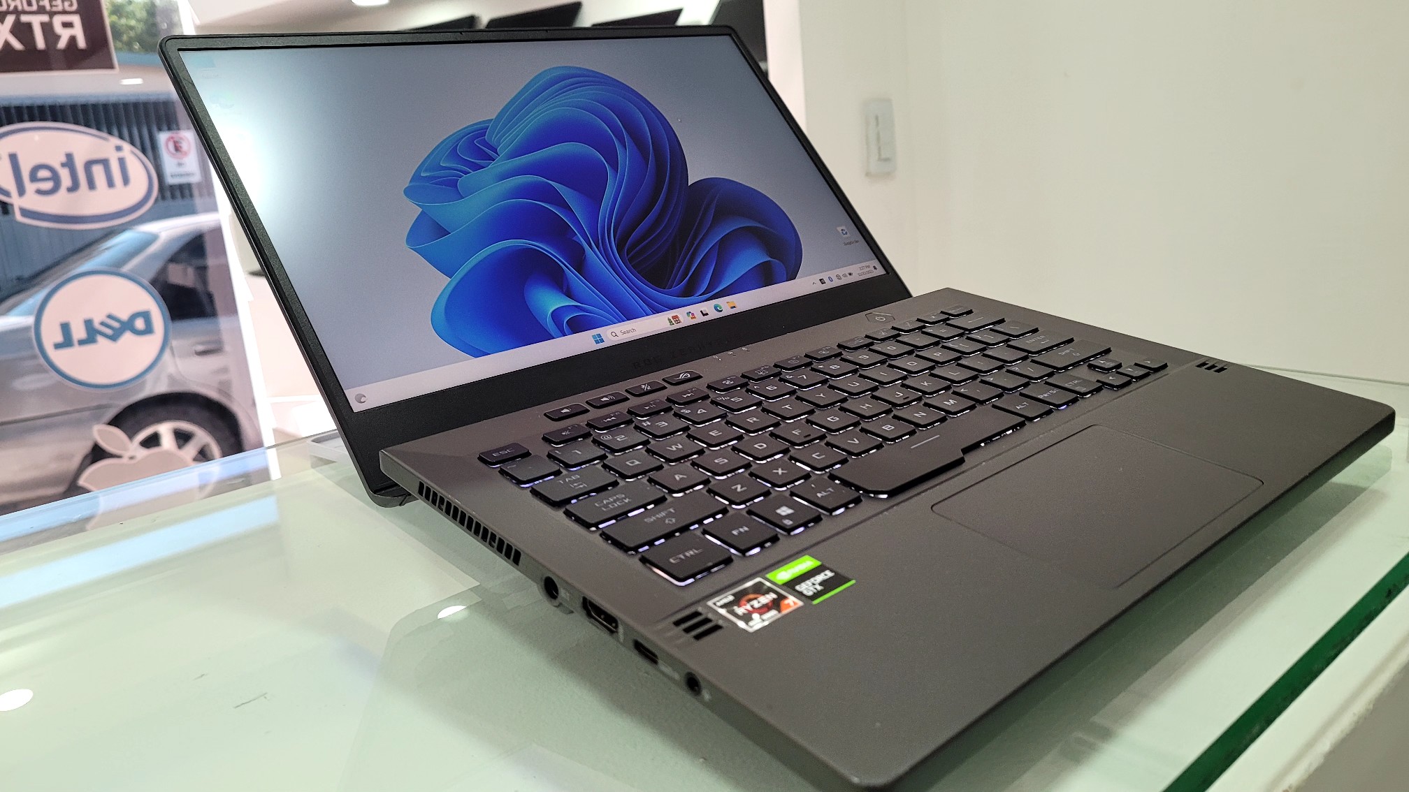 computadoras y laptops - Asus Gaming 14 Pulg Ryzen 7 Ram 16gb ddr4 Disco 512gb SSD Nvidea Gtx 1650 4GB