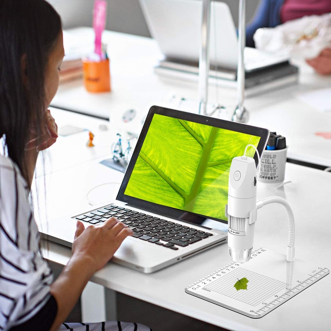 equipos profesionales - Microscopio Digital inalámbrico WiFi brazo Flexible USB para iPhone Android PC 2