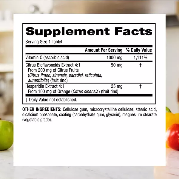 Salud y Equipamiento Médico - Vitamina C Webber Natura 1000mg 2