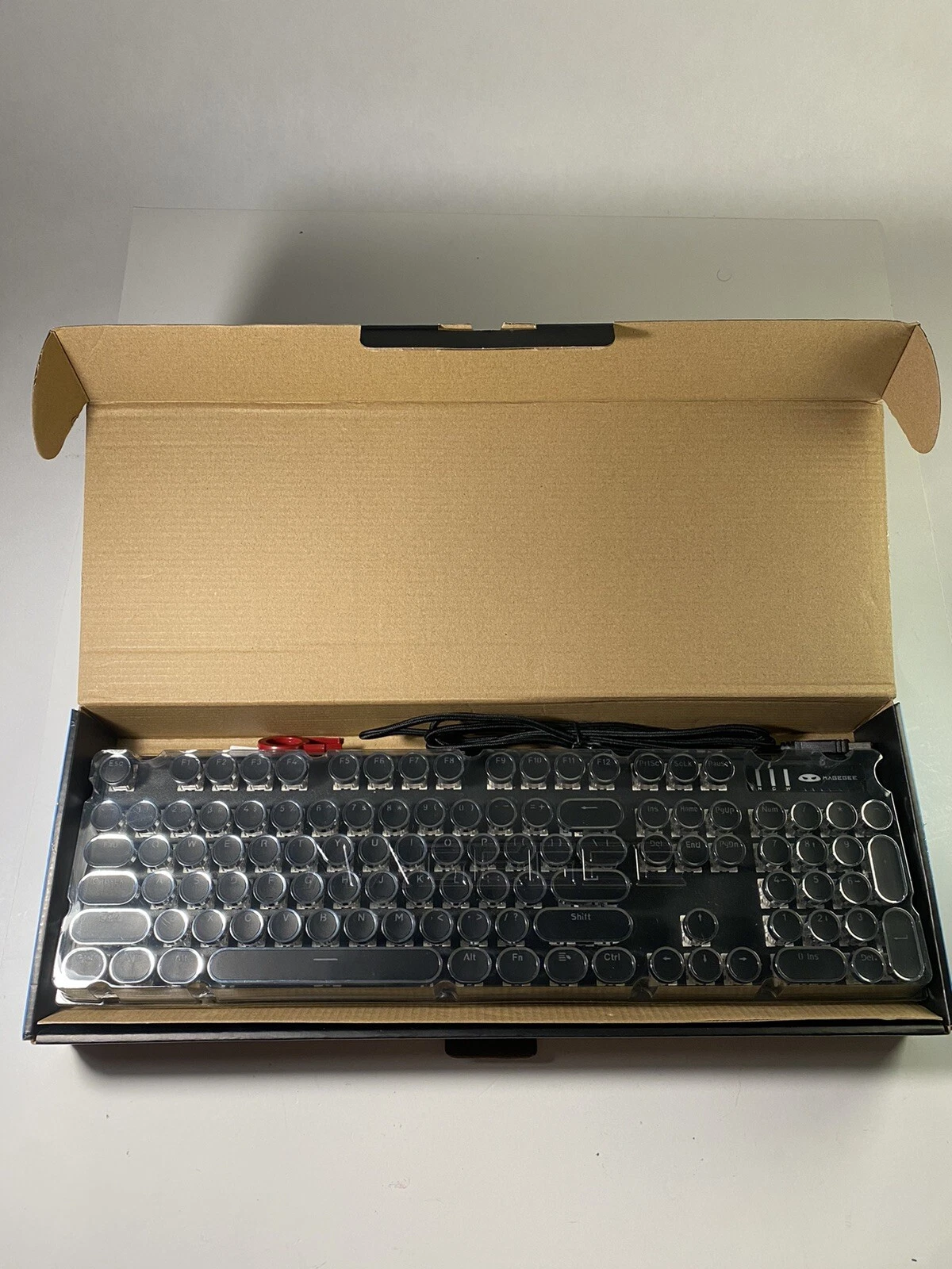 computadoras y laptops - Combo Gamer Mecánico MageGee MK-STORM + Mouse G10  0