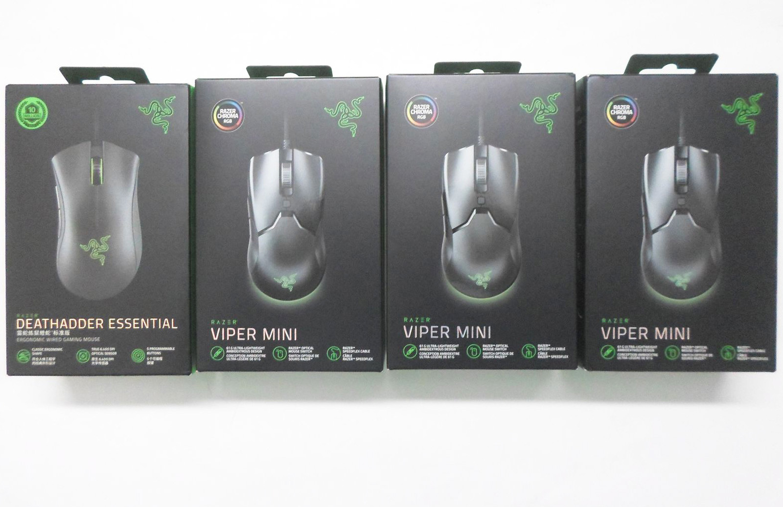 accesorios para electronica - Mouse Razer Viper Mini Gaming 8500 DPI 6 Buttons RGB 5