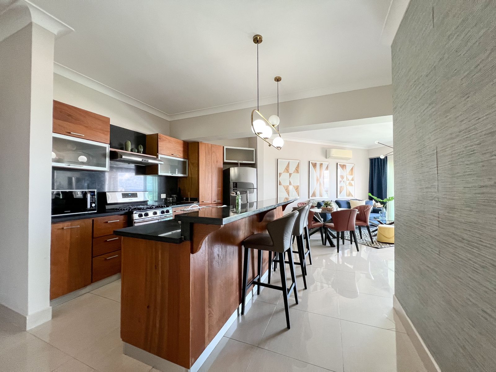 apartamentos - La Julia, Apartamento Amueblado En Alquiler 4