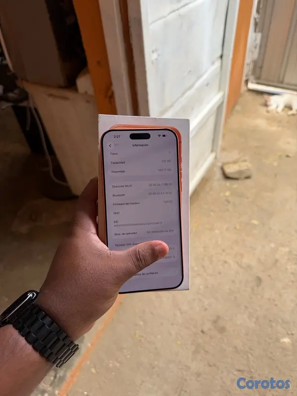 celulares y tabletas - vendo iPhone 17 pro Max 512 gb factory  4