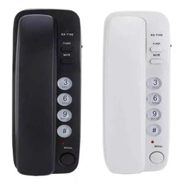 celulares y tabletas - Mini Teléfono Portátil De Montaje En Pared Extensión De Teléfono Fijo casa hogar 2