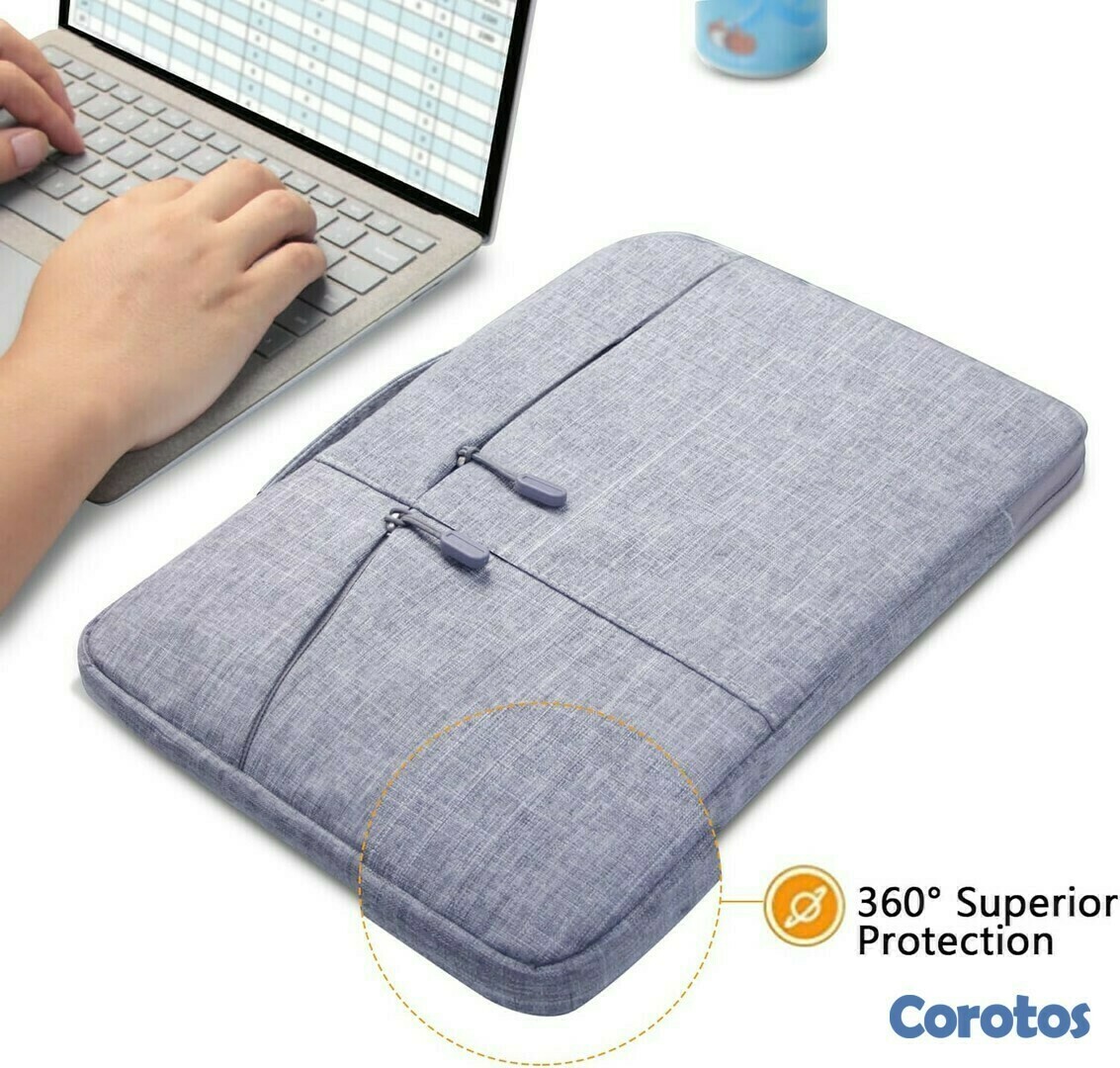 accesorios para electronica - Bolso con correa - Funda con asa - Estuche de transporte para laptop 15.6" 10