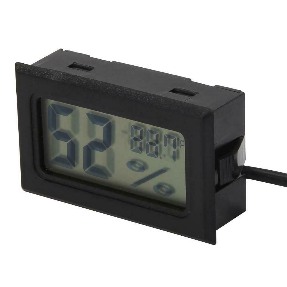 Termometro LCD digital Higrometro Sonda Temperatura Humedad 4