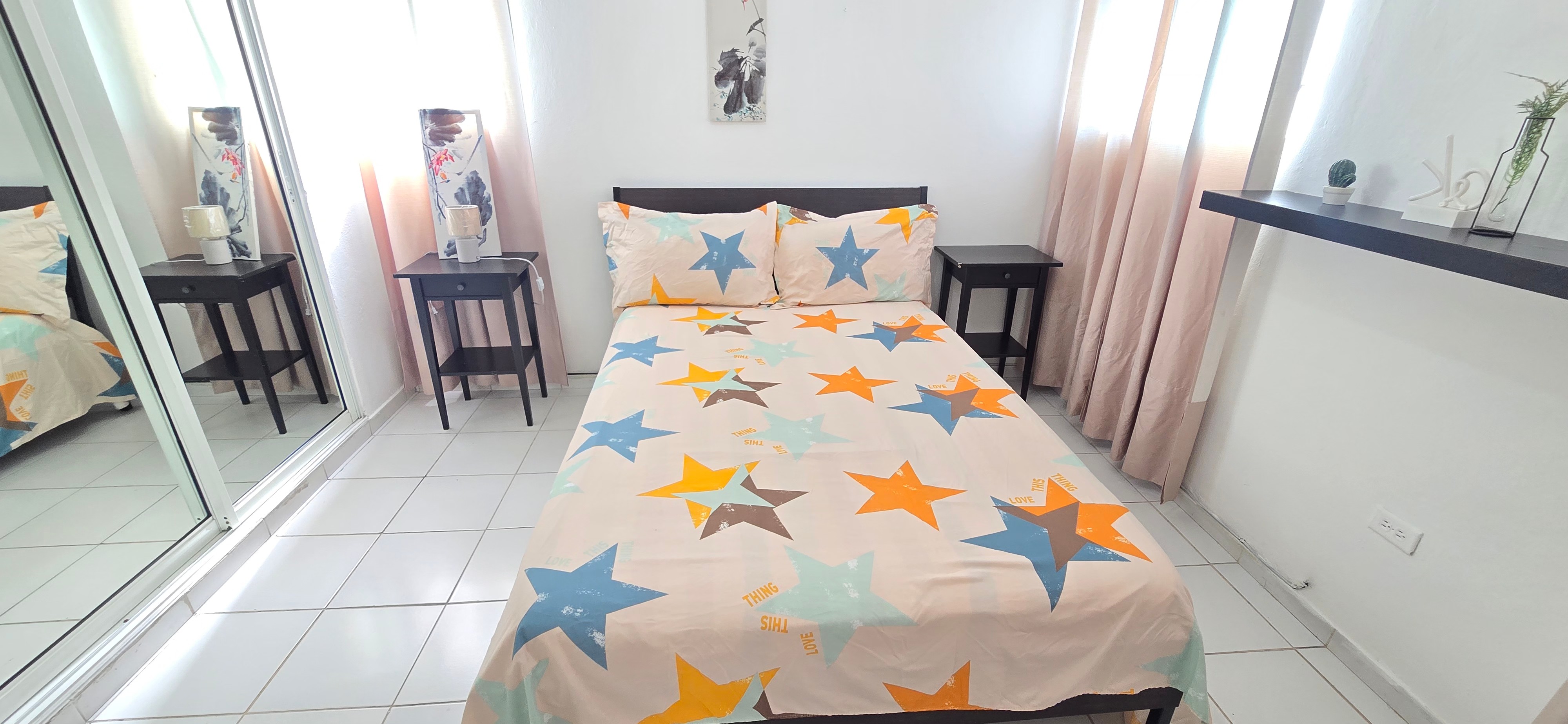 apartamentos - RENTO 3ER PISO AMUEBLADO ATRAS DE UNION MEDICA SANTIAGO  4