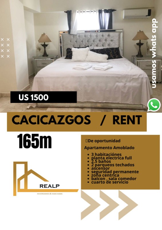 apartamentos - Apto amoblado cacicazgos