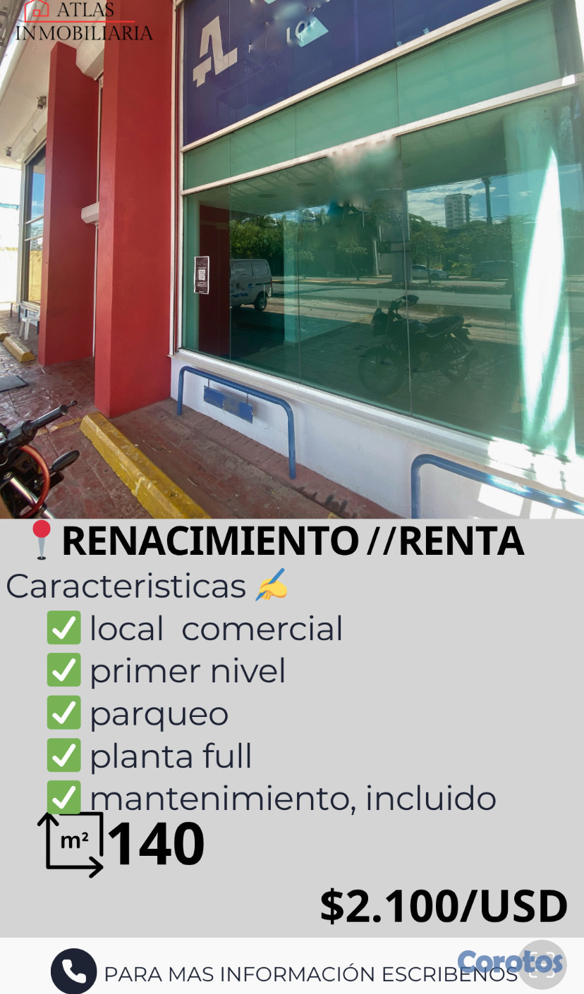 oficinas y locales comerciales - se alquila local  2