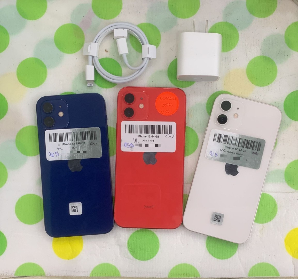 celulares y tabletas - iPhone 12 Normal - 64GB, 128GB, 256GB - Factory Unlocked - TIENDA FÍSICA