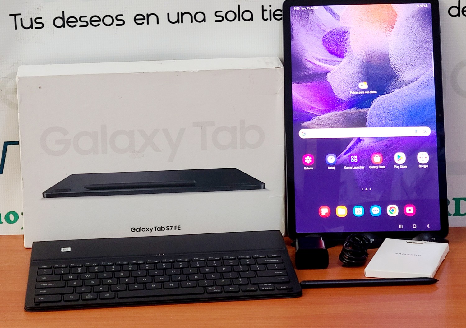 celulares y tabletas - Tablet Samsung Galaxy Tab S7 FE 
12.5 Pulgadas  2