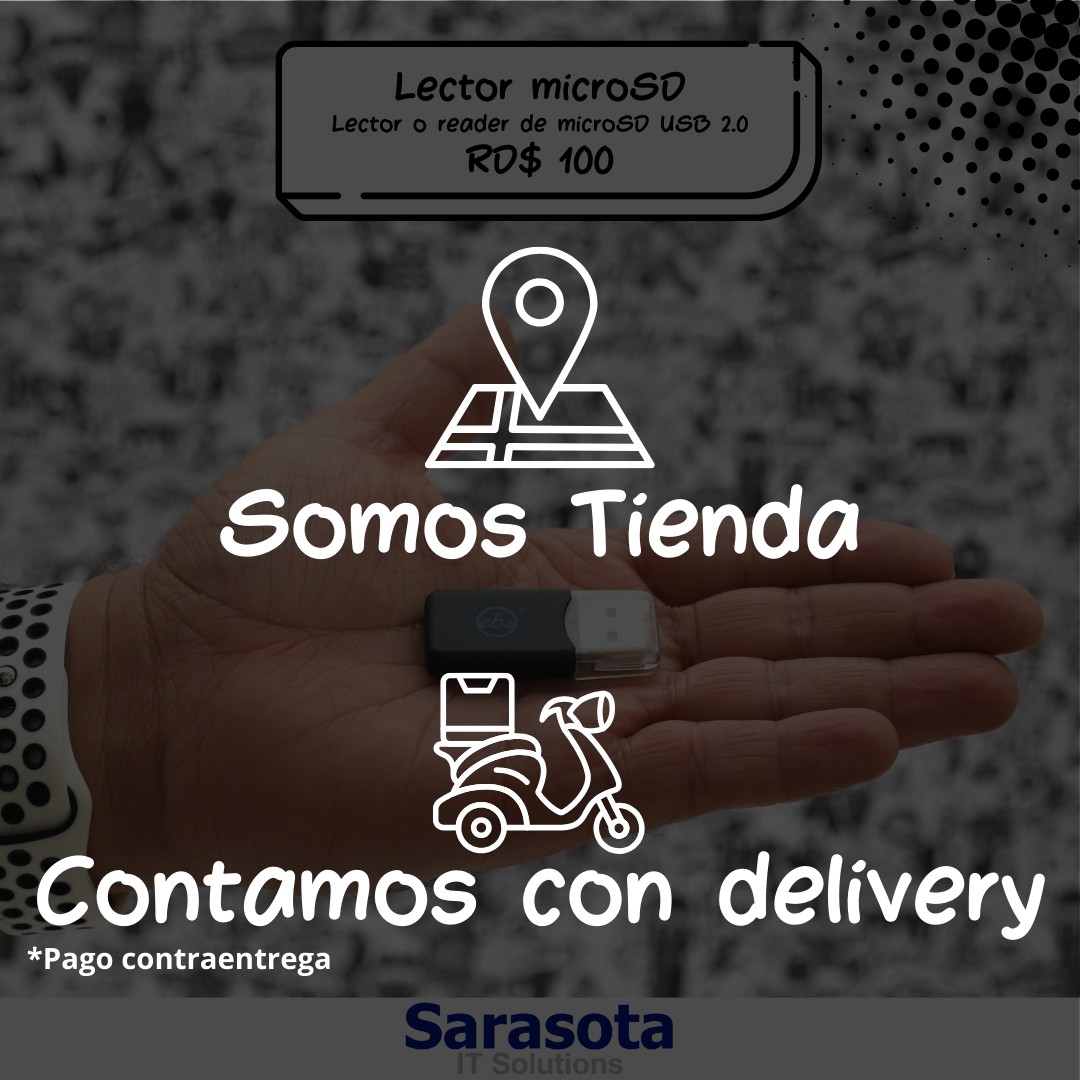 accesorios para electronica - Adaptador microSD a usb USB 2.0 Negro 2