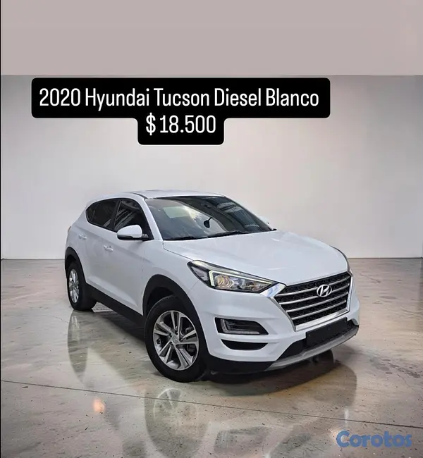 jeepetas y camionetas - HYUNDAI TUCSON 2020 BLANCO DIESEL 17