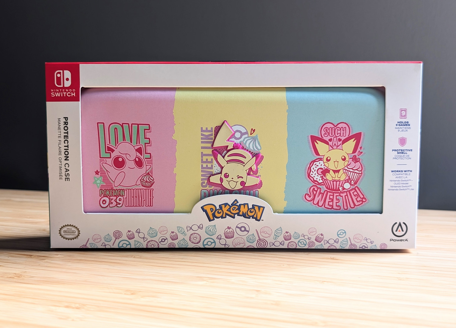 accesorios para electronica - Estuche para Nintendo Switch Edición Pokemon, Nuevo y Sellado 