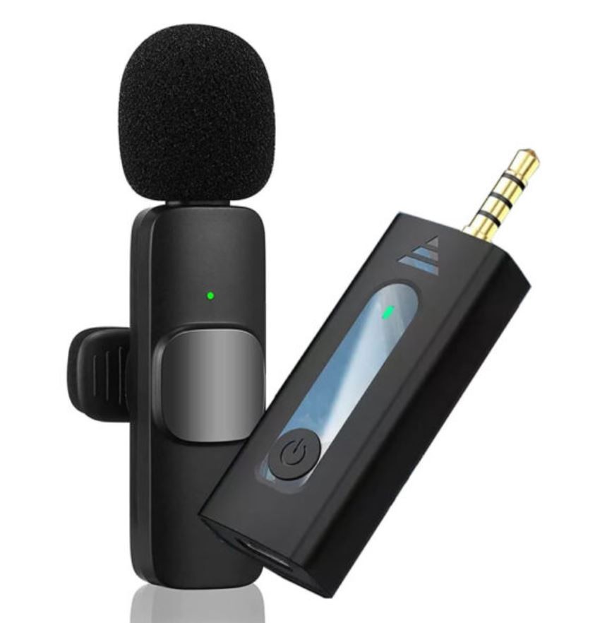 accesorios para electronica - Microfono inalambrico con conector 3.5 mm para telefono, tablet 2