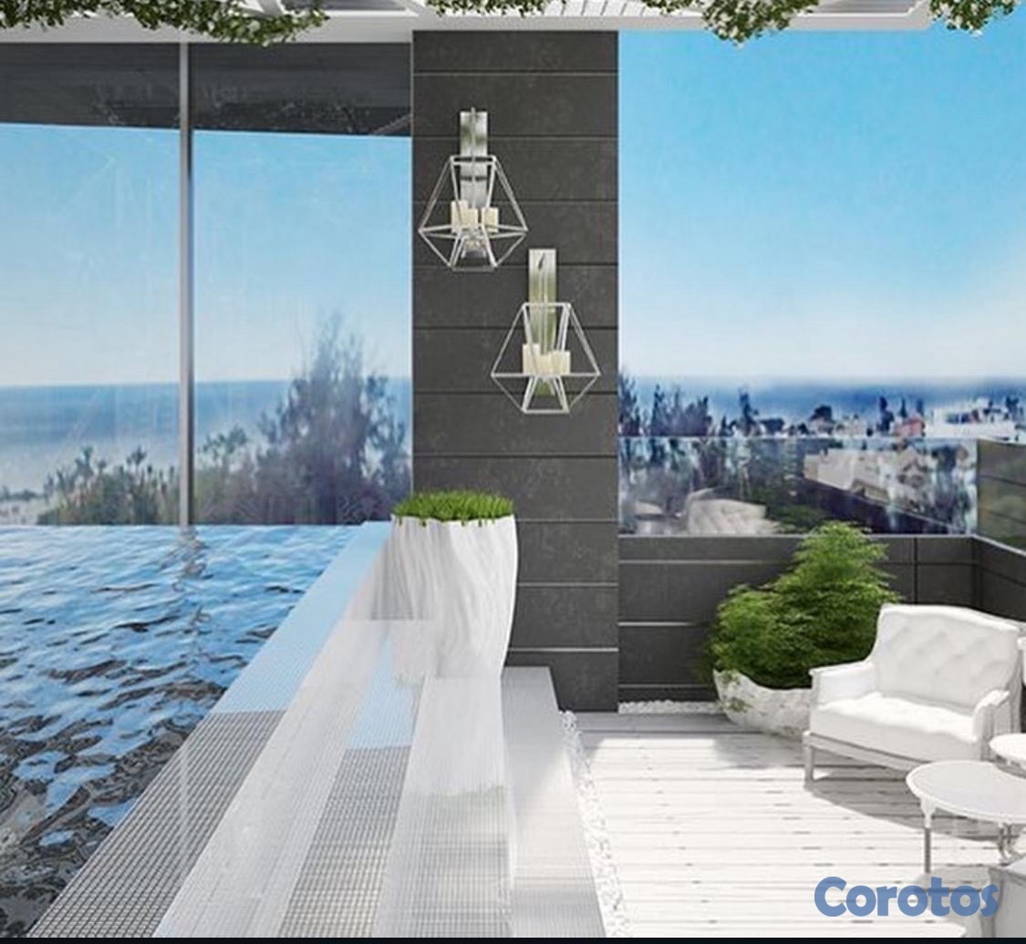 apartamentos - anacaona 27 piso alto de 4 habitaciones : ) torre mejor vista al mar :)  10