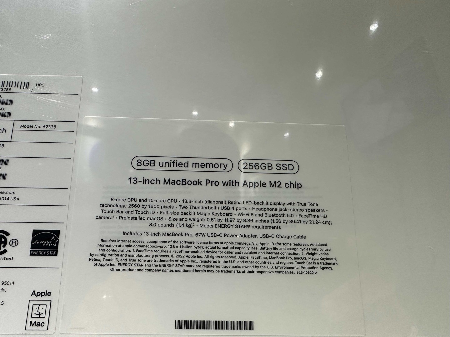 computadoras y laptops - Vendo MacBook Pro 13 2023 M2 Apple Chip / 256GB / 8GB Ram Nueva RD$ 73,500 NEG 1