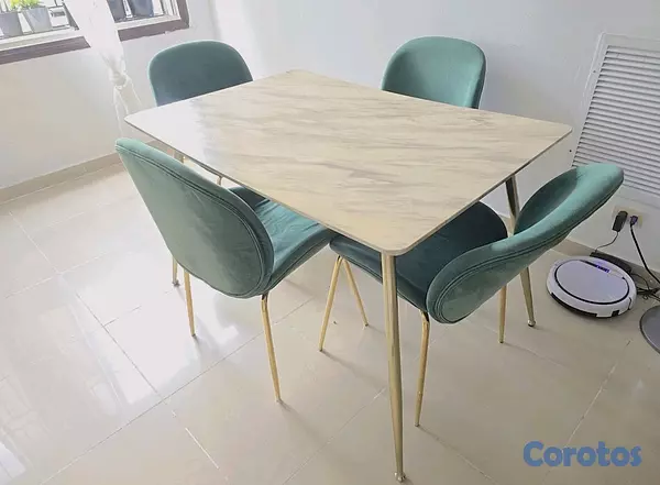 muebles y colchones - juego comedor 3