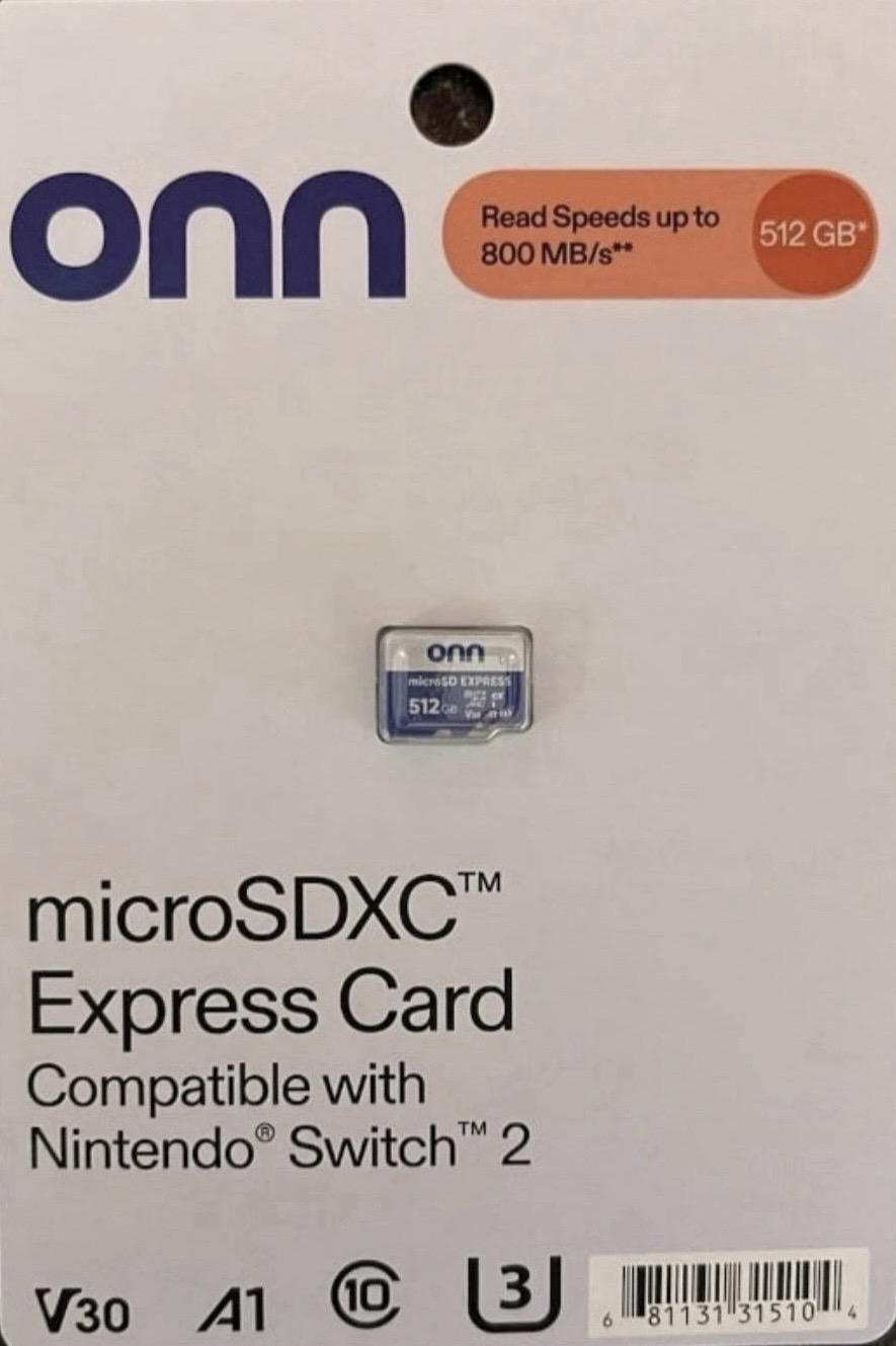 consolas y videojuegos - Memoria Micro SD express 512 GB para Switch 2 1