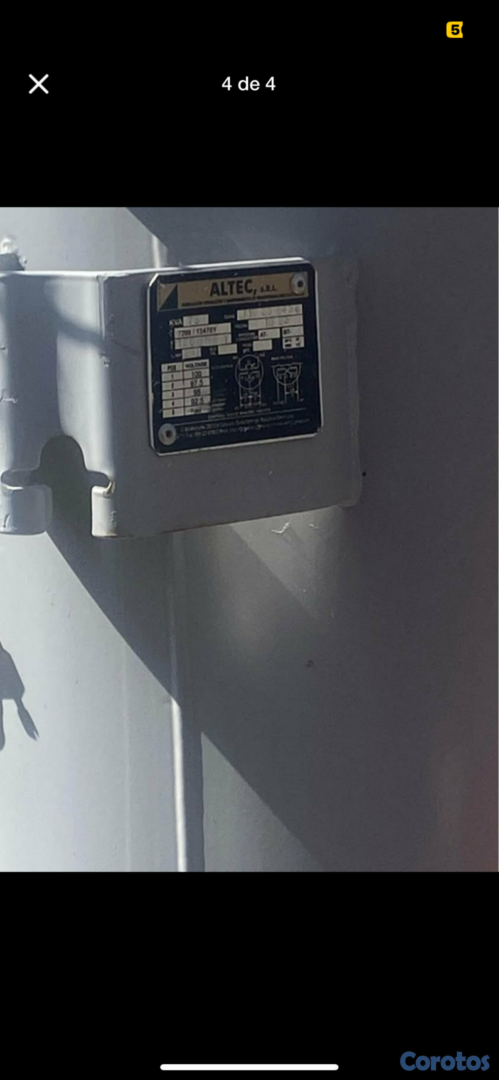 otros electronicos - transformador tipo poste de 75 kva  3