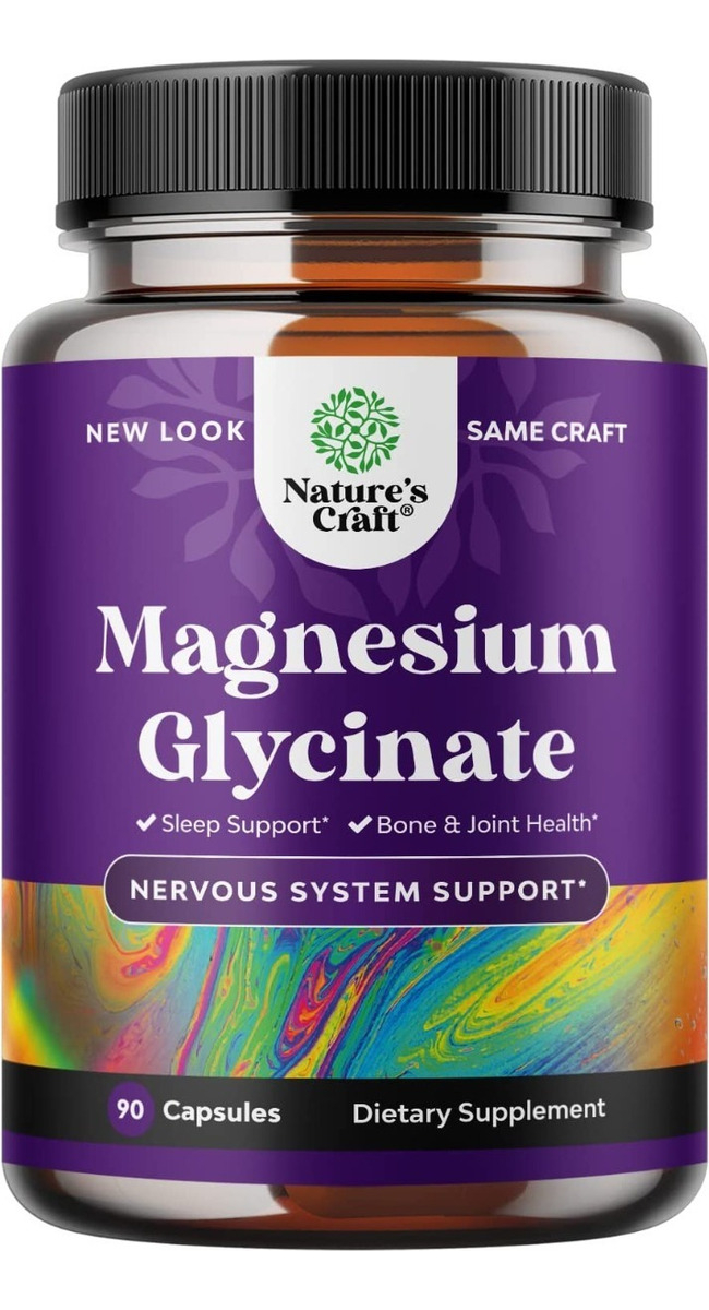 Salud y Equipamiento Médico - Glicinato Magnesio Naturescraft 1