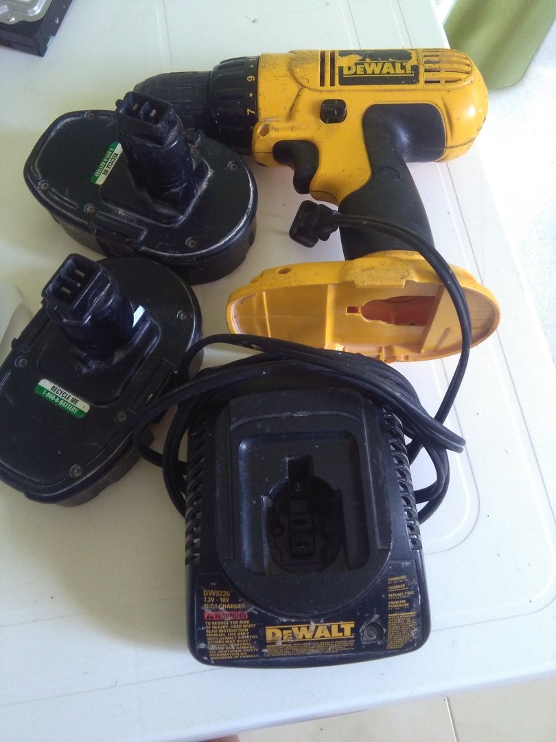 accesorios para electronica - taladro inalambrico dewall 