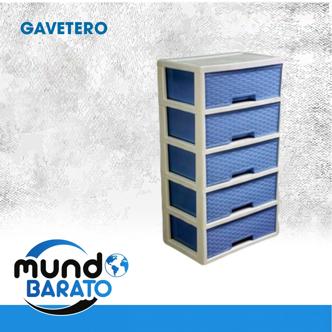 decoración y accesorios - Gavetero Plastico 5 y 6 gavetas, compartimientos. 0