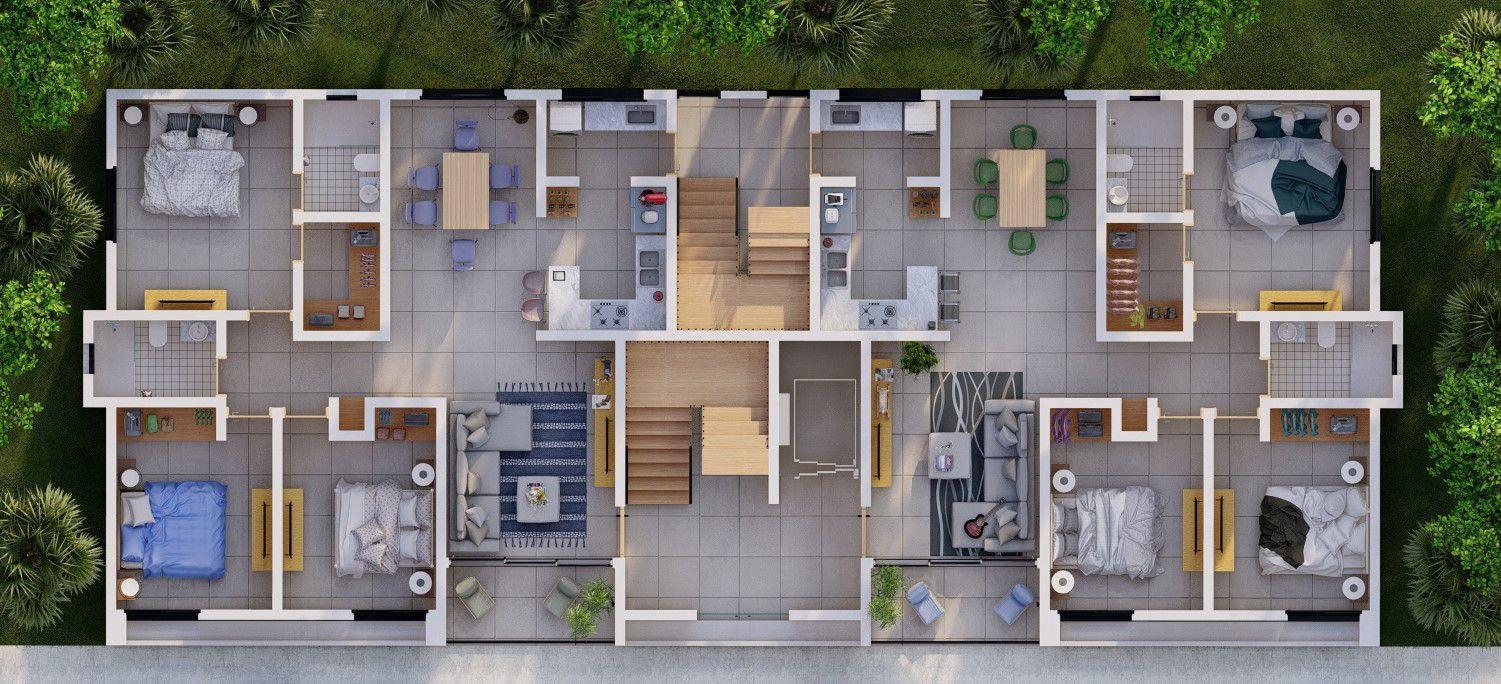 apartamentos - Residencial Las Palmas – Apartamentos de 114 m², Santiago 10