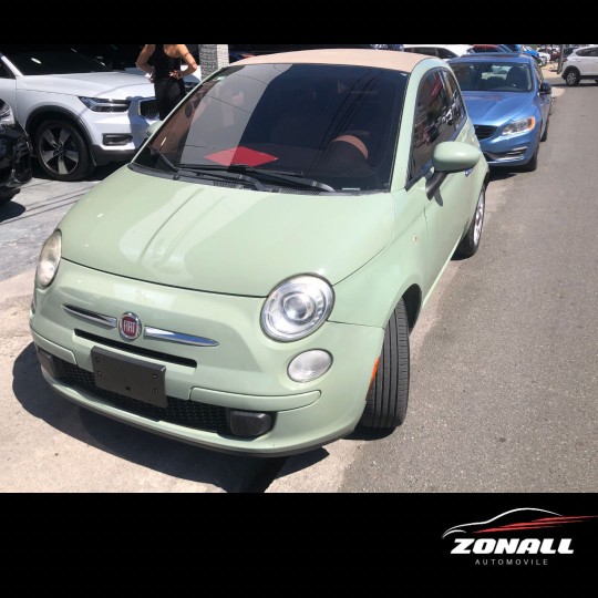 carros - Fiat 500 cabrio excelentes condiciones 