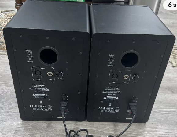 otros electronicos - Monitores de studio M audio Bx8a 2