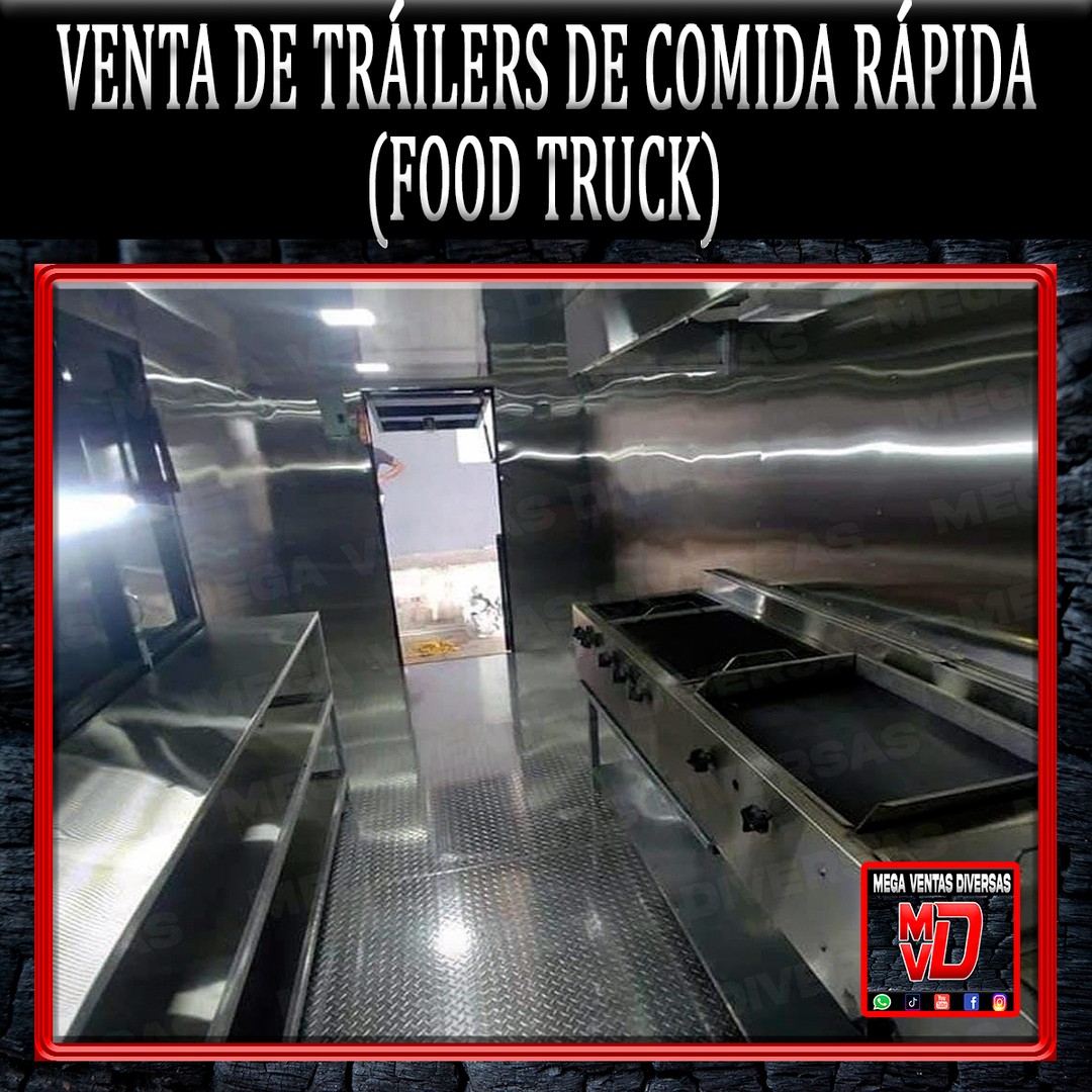 equipos profesionales - 🍔🅅🄴🄽🅃🄰 De TRÁILER DE COMIDA RÁPIDA (FOOD TRUCK)🍕 5