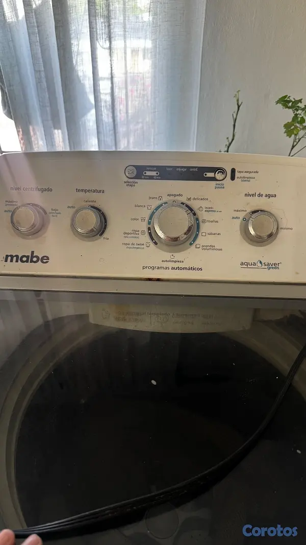 electrodomesticos - Lavadora Mabe Aqua Saver 19kg 2