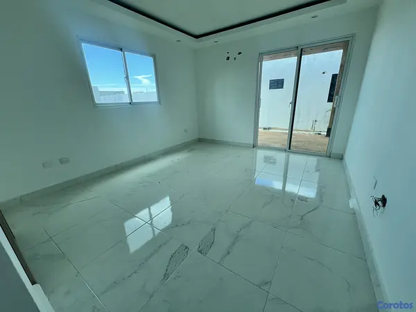 casas vacacionales y villas - venta de villas en boca chica con piscina en el complejo zona turística  8