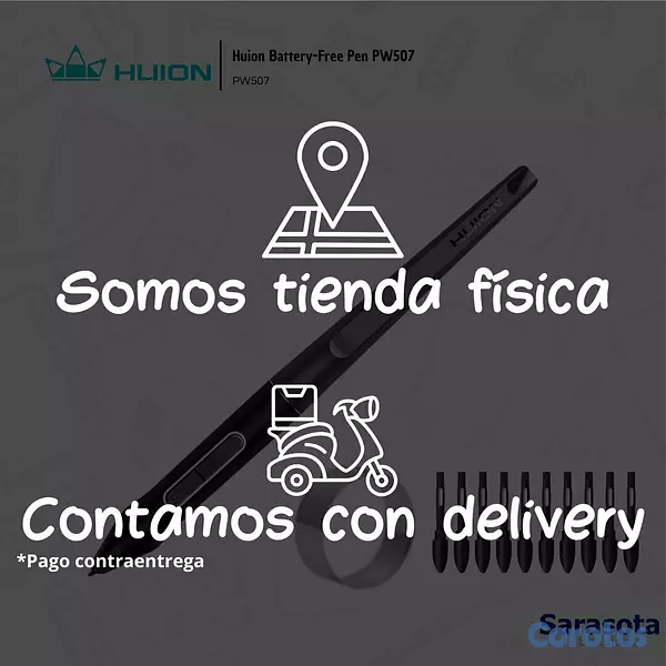 accesorios para electronica - Huion Lápiz PW507 2
