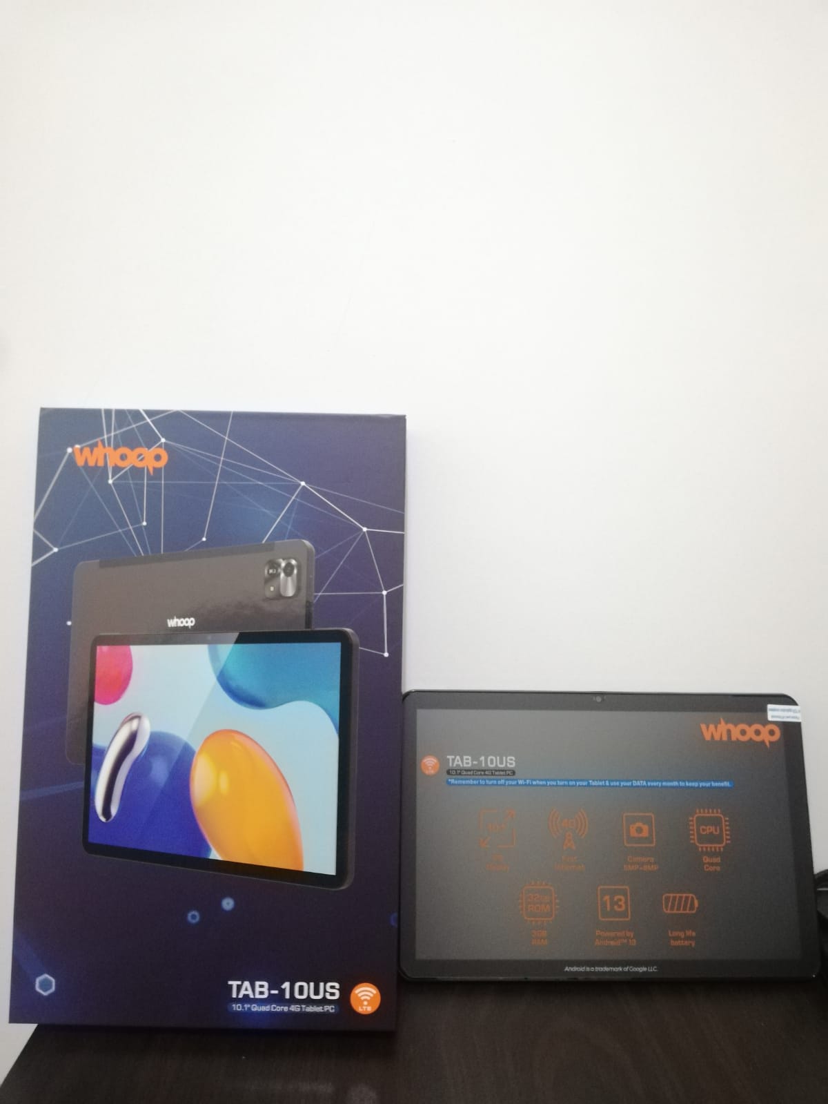 celulares y tabletas - TABLET WHOOP 10.1 PULGADAS  2
