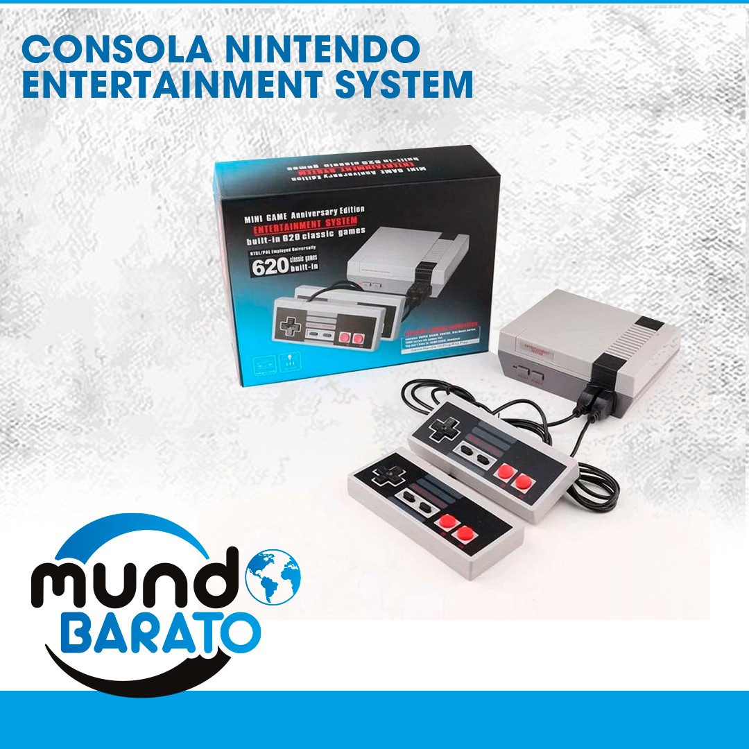 consolas y videojuegos - Nintendo Retro Consola Miniconsola de juegos, edición de aniversario, 620 juegos