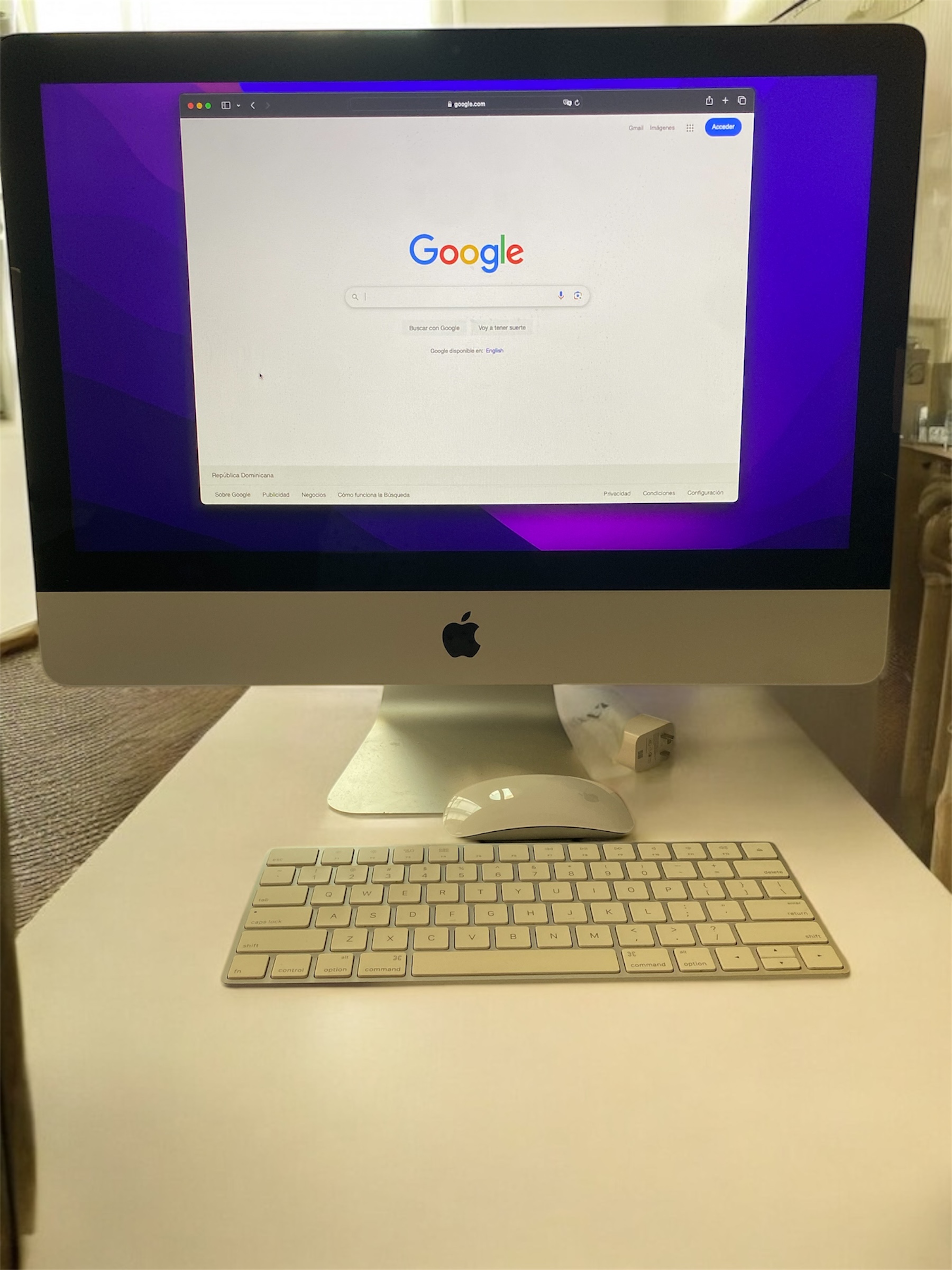 computadoras y laptops - Apple iMac 21.5" 2015 A1418