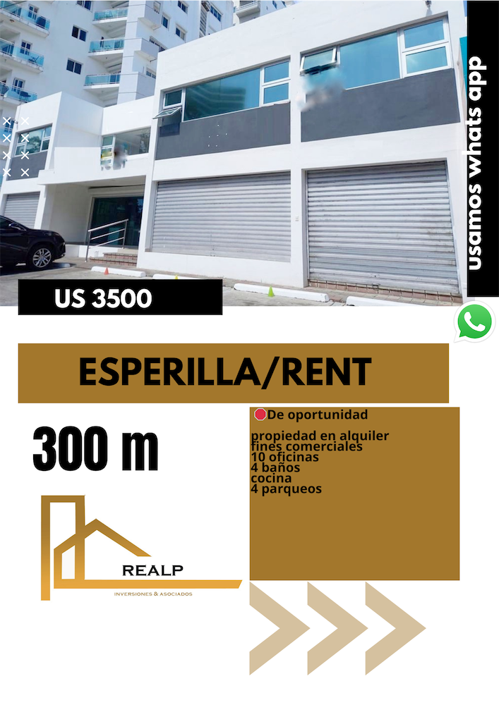 oficinas y locales comerciales - Local amplio de 300 metros