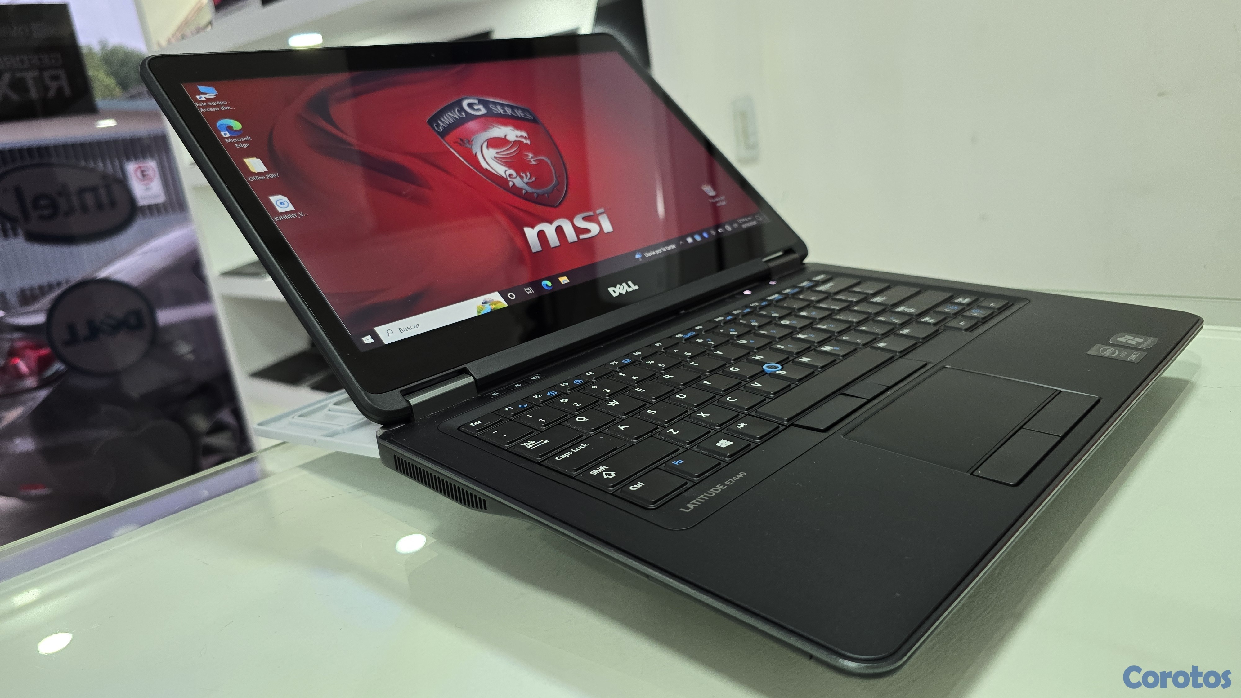 computadoras y laptops - Dell Touch 14 Pulg Core i7 Ram 8gb Disco 256gb ssd Solido Wifi 2