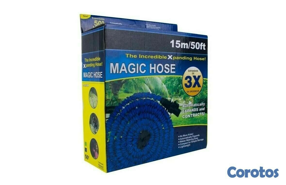 herramientas, jardines y exterior - Manguera expandible con pistola gratis - 50 pies. 2