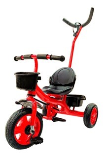 juguetes - Triciclo Para Niños con Barra de Empuje  5