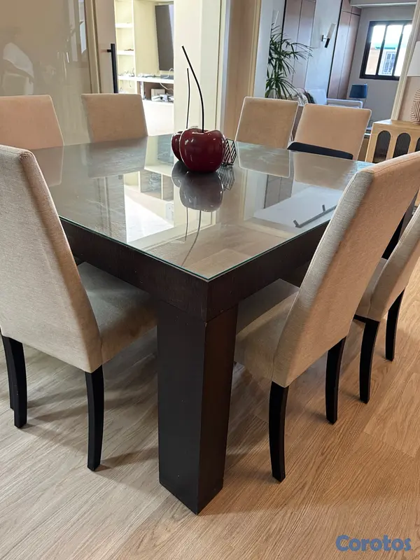 muebles y colchones - Vendo comedor de 8 sillas  3