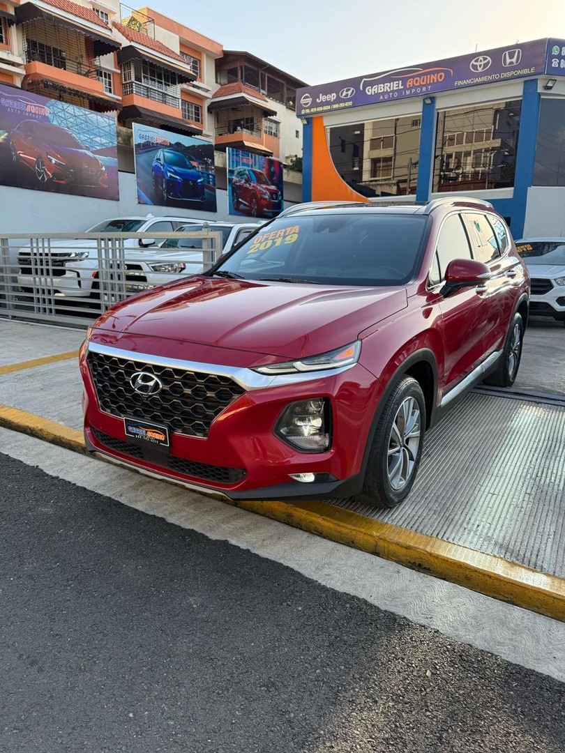 jeepetas y camionetas - hyundai santa fe limite ultimate