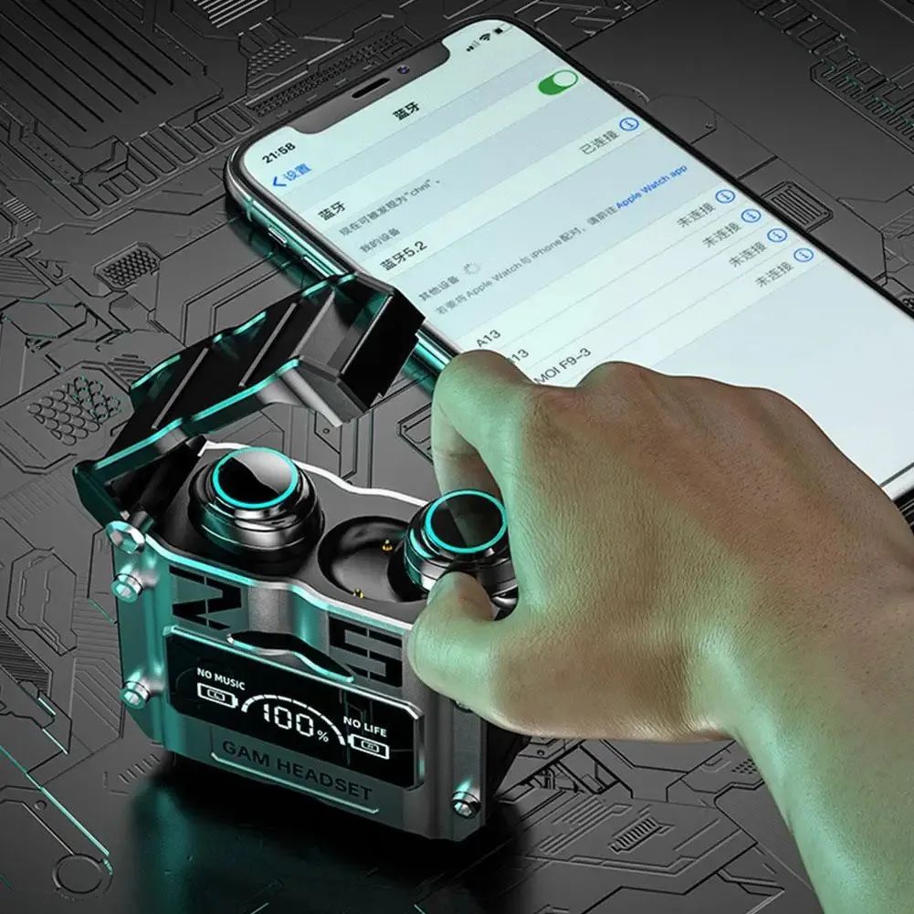 accesorios para electronica - Audífonos Inalámbricos Gamer M25 Bluetooth  1