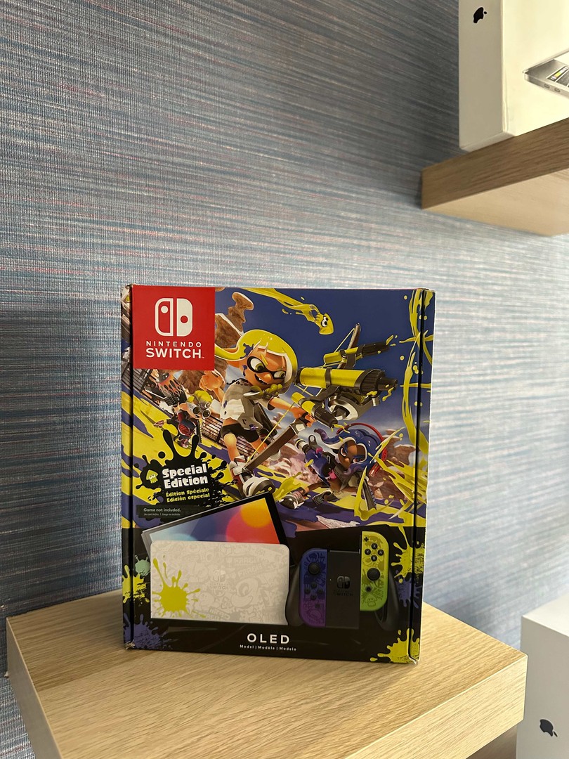 consolas y videojuegos - Vendo Nintendo Switch OLED Special Edition Splantoon 3 Nuevo,Garantía $ 19, 800 