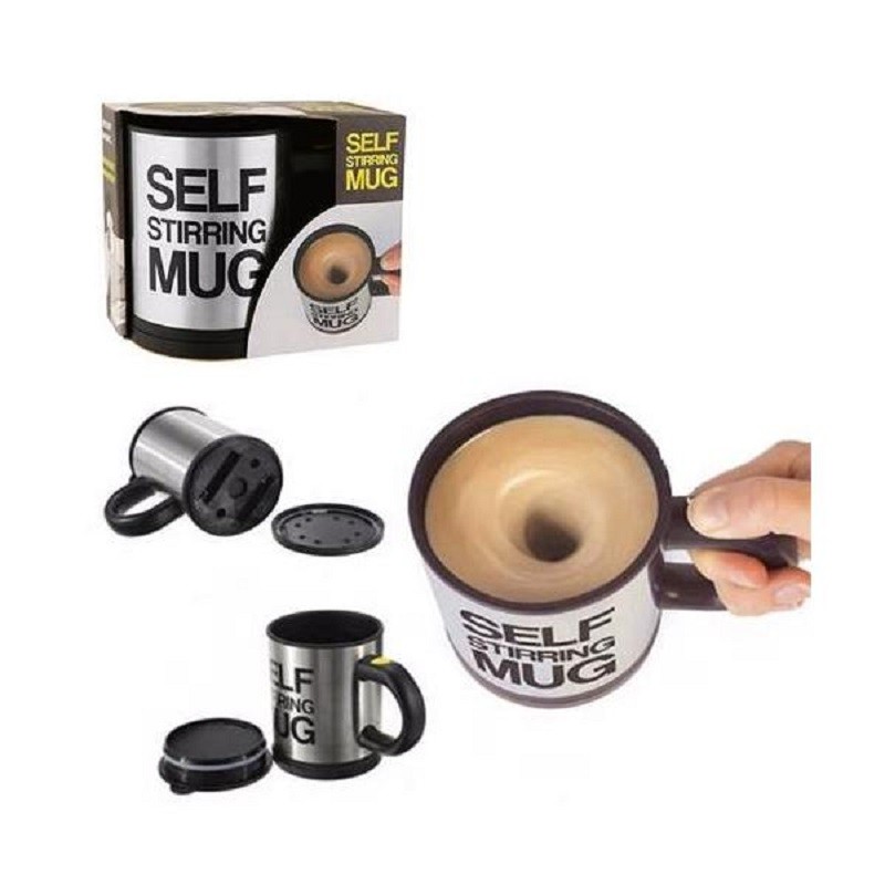 cocina - Taza mezcladora automática eléctrica café mezcla vaso jarra 2