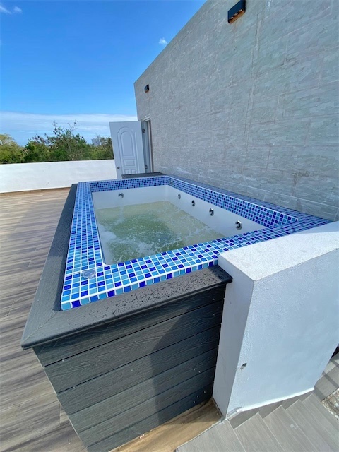 casas vacacionales y villas - Venta de villas tipo townhouse en Juan dolio a 5 minutos de la playa  8