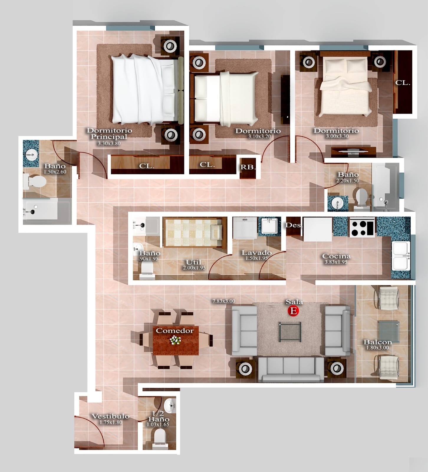 apartamentos - Espectacular Torre en La Esperilla 8