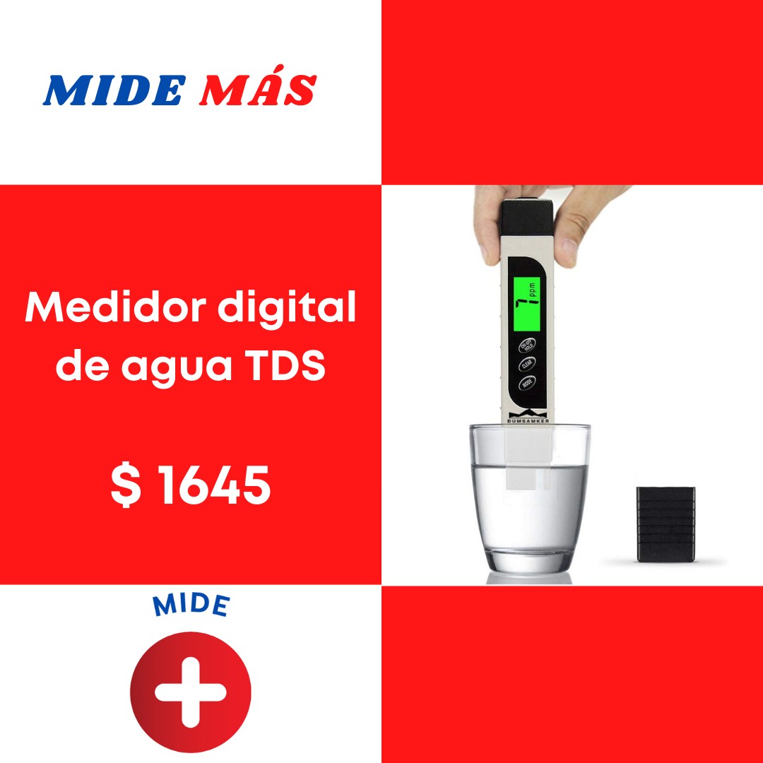 cuidado y nutricion -  Medidor digital de agua TDS, Dumsanker 1